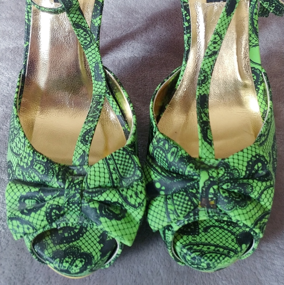 Iron Fist Heels never worn.